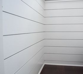 12 super affordable shiplap wall projects to beautify your home, Plan Out 200 Boards In The Bathroom