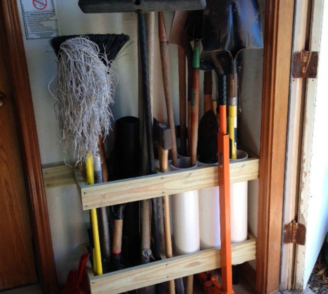 what do you do with leftover pvc pipes try these 27 clever uses, Organize Your Gardening Tools Before Spring