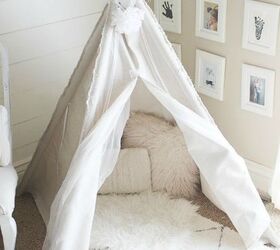 what do you do with leftover pvc pipes try these 27 clever uses, Build A Whimsical Playtime Teepee