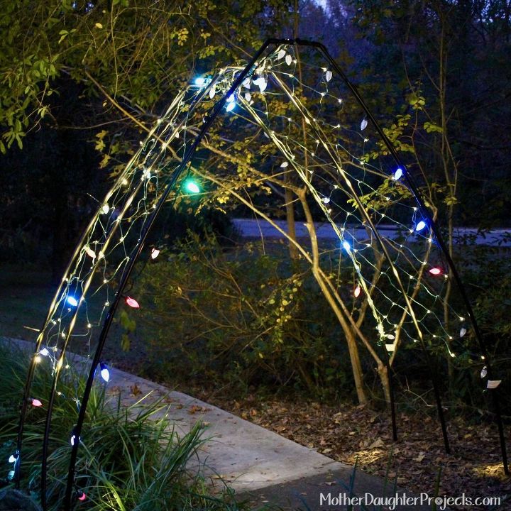 what do you do with leftover pvc pipes try these 27 clever uses, Construct The Most Romantic Walkway