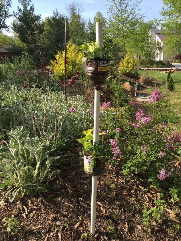 what do you do with leftover pvc pipes try these 27 clever uses, Have Sturdy Standing Planters