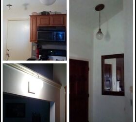 q replacing old kitchen light fixtures