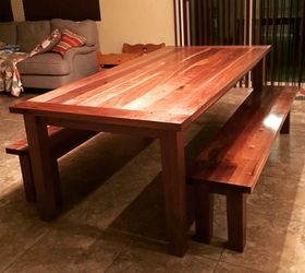 make a farmhouse table with traditional joinery and breadboard ends