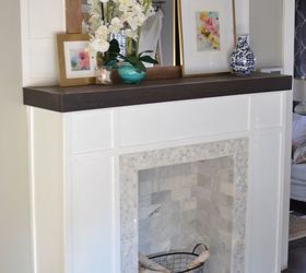 s 11 awesome projects to fake your way to the perfect home, Construct A Fireplace Out Of 2X4 s