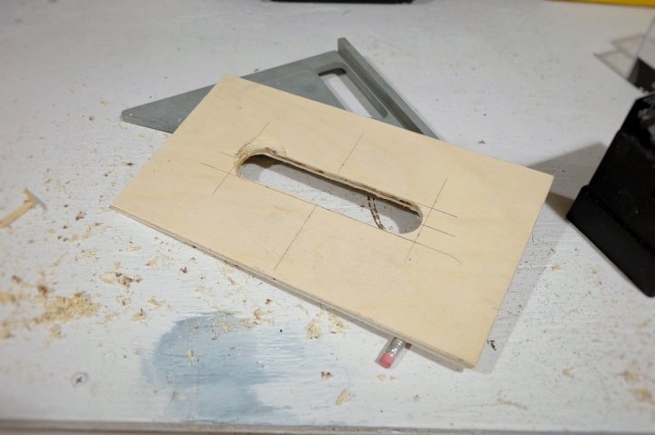 cubierta de caja de pauelos de papel de hormign fcil