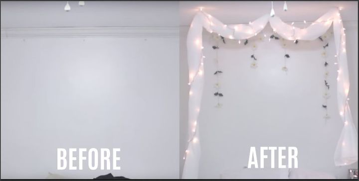 how to make a minimal no nail canopy