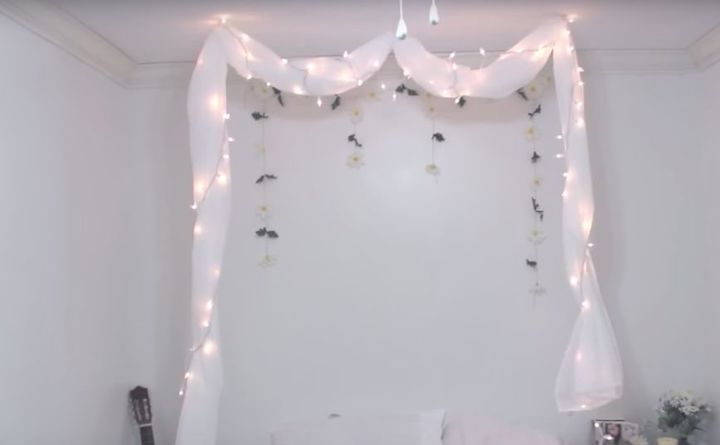 how to make a minimal no nail canopy