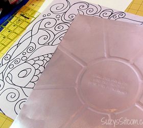 create art with disposable aluminum pans