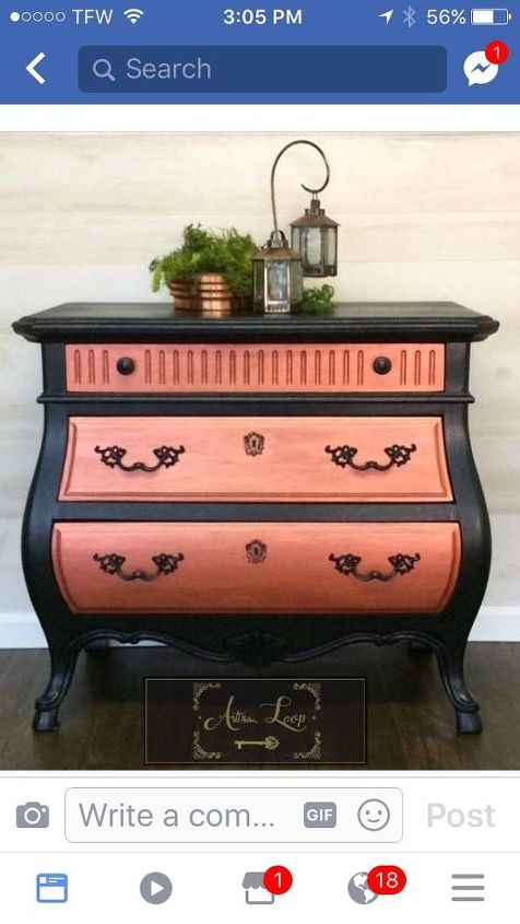 copper chest of drawers hometalk