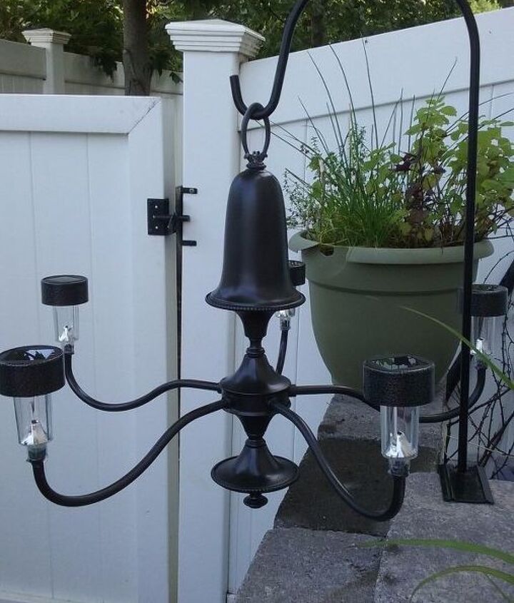 Solar Garden Chandelier Hometalk Solar Garden Chandelier