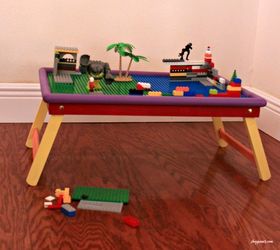 10 dulces proyectos que todos los padres pueden hacer para sus hijos sin dulces, C mo hacer una mesa de LEGO de forma f cil