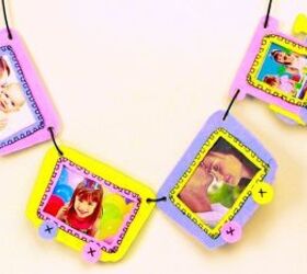 s 10 sweet projects every parent can do for their child no candy includ, Link Train Shaped Frames Together