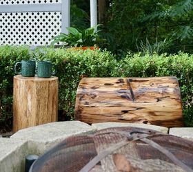 How to Make a concrete Fire Pit Bench DIY