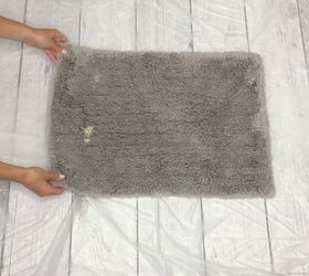 quick fix for a bleach spotted rug