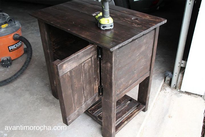 diy rustic bathroom vanity