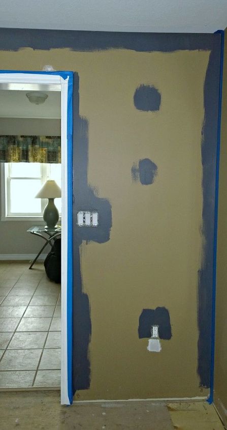 remodelao da sala com alguma pintura e pavimento novo