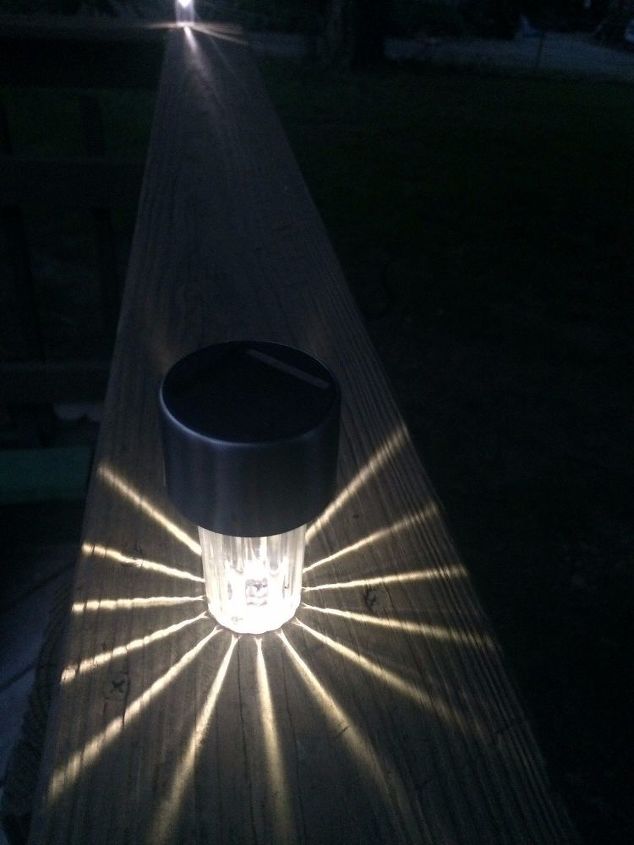 iluminao de deck solar faa voc mesmo, ilumina o de deck DIY