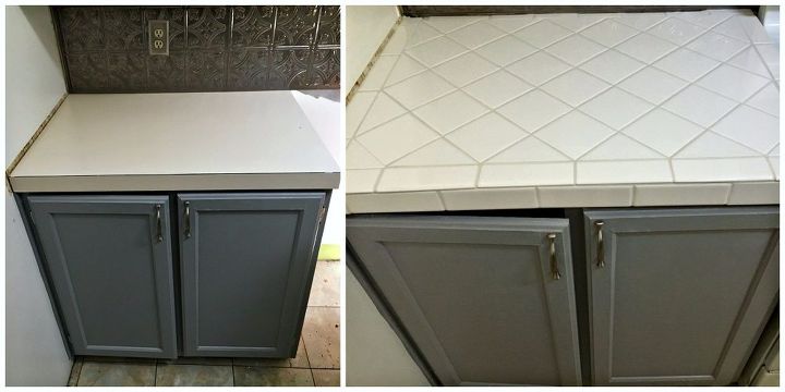 tile over laminate counters