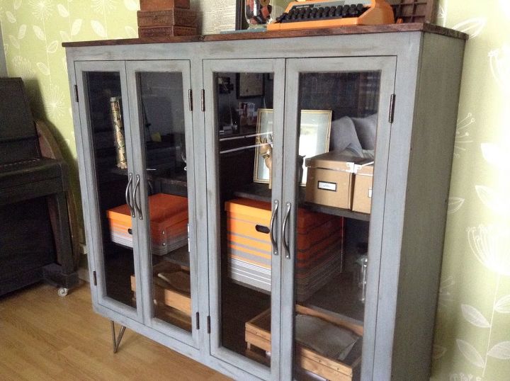 s 11 rustic decor projects to make your bedroom homey you rewelcome, Fit Steel Legs On A Cabinet