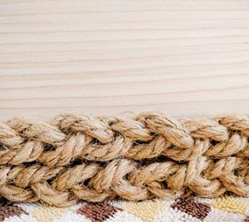 how to easily create a stunning braided jute centerpiece