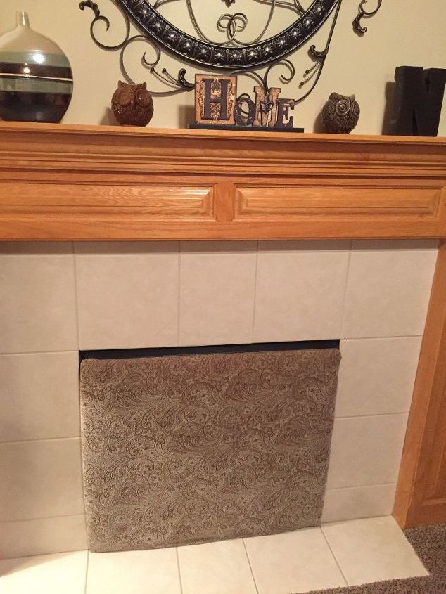 gas fireplace air cover