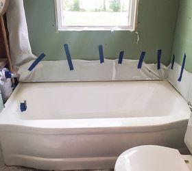 how to paint a bathtub easily inexpensively