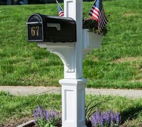 s 15 ways pretty places to put your mail organized, Mix Up Concrete To Hold A New Mailbox
