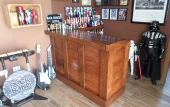 Old Desk... Home Bar!