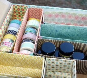 Cómo hacer cajas de tela organizadoras fácil  Cajas cubiertas de tela,  Caja de tela, Tutorial de canasta de tela