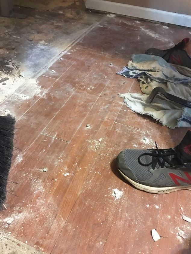 flooring backerboard screws asbestos