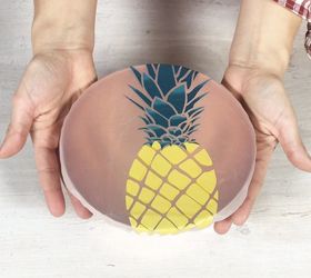 s 14 pineapple tastic projects perfect for tropical fun, Cover Left Over Food With A Shower Curtain