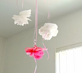 diy room decor tissue roses