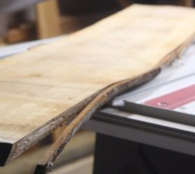 DIY Color Changing Live Edge LED Shelf