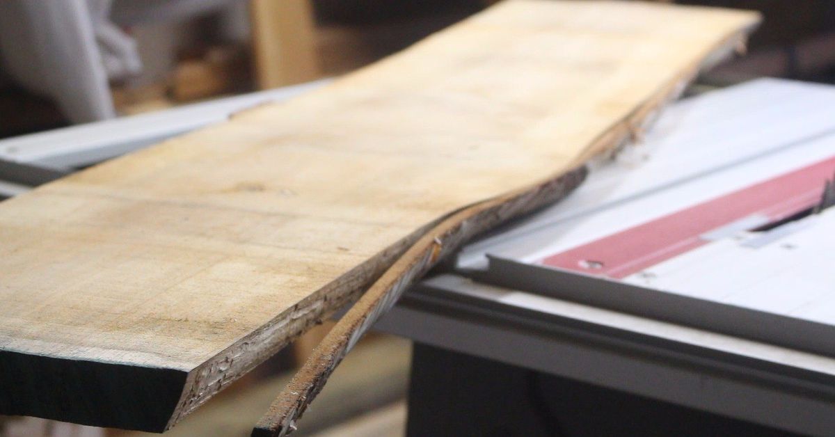 DIY Color Changing Live Edge LED Shelf