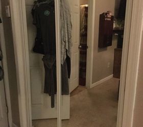 q how to changing sliding closet doors to ones that open from middle out
