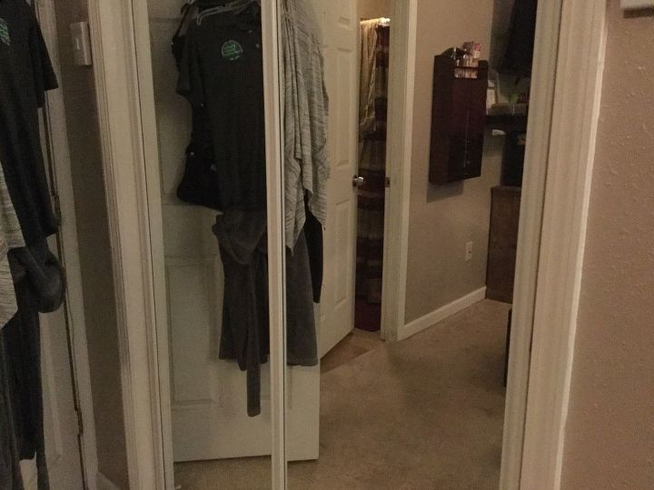 q how to changing sliding closet doors to ones that open from middle out