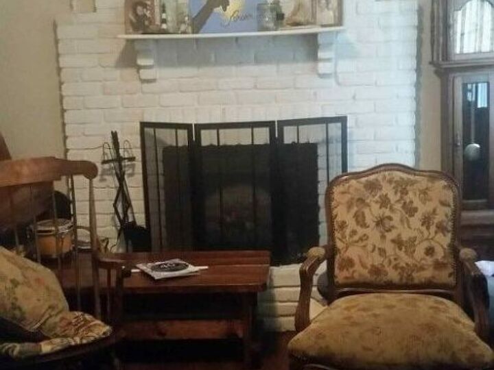 q how do i add a mantle to this fireplace