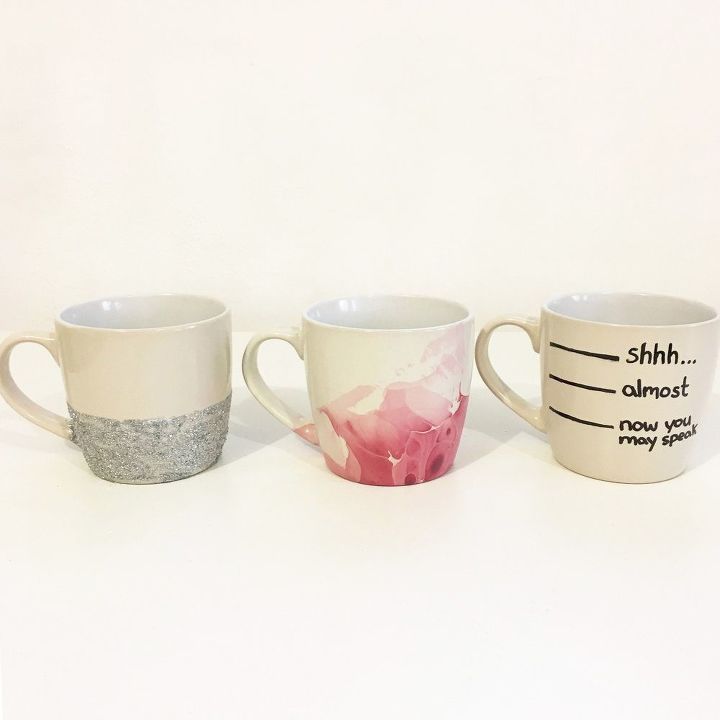 personalized mugs 3 ways