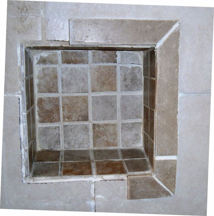 Ideas Re Tile Re Frame Shower Niche Shelve Hometalk