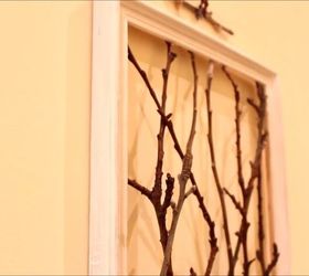 DIY Ramas de árbol enmarcadas | AMAZING Wall Decor Idea