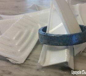 Upcycle Styrofoam Into Hard Plastic Jewelry