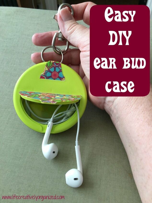 easy diy ear bud case