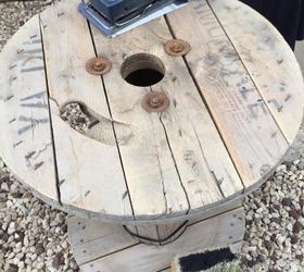 DIY Cable Spool Table for UmmmmWherever!