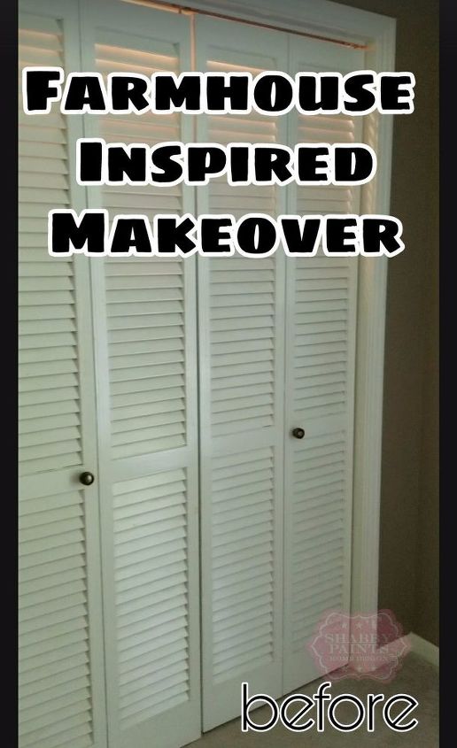 bye bye fold doors shiplap inspired closet door makeover