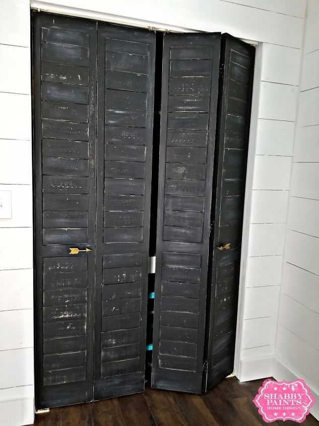 Budget Friendly Bi Fold Closet Door Makeover Idea DIY | Hometalk