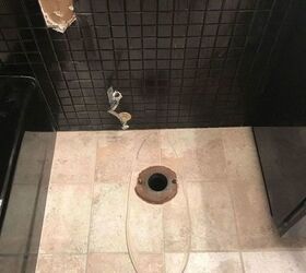 removing a toilet