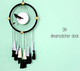 diy dream catcher clock