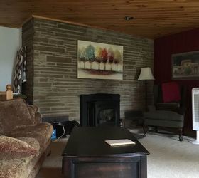 paint fireplace and walls same lighter color