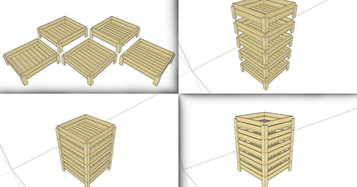 Diy Stackable Storage DIY Stackable Wooden Storage Crates | Hometalk