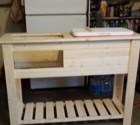 wooden cooler project